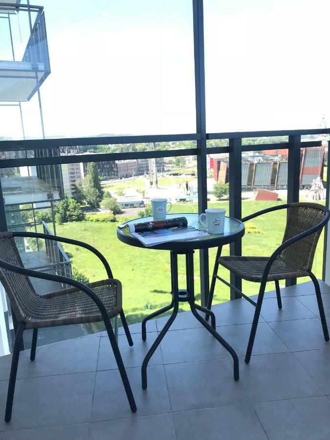 Bastion Walowa - Luxury Apartment With Beautiful View Гданьск Экстерьер фото
